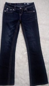 Miss Me Mid-Rise Boot Cut Jeans Sz 26